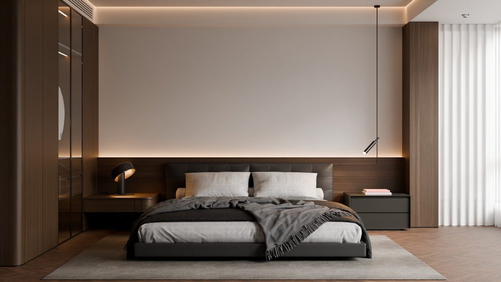 bed room interiors - master bedroom design by Decor Spaces in Chennai