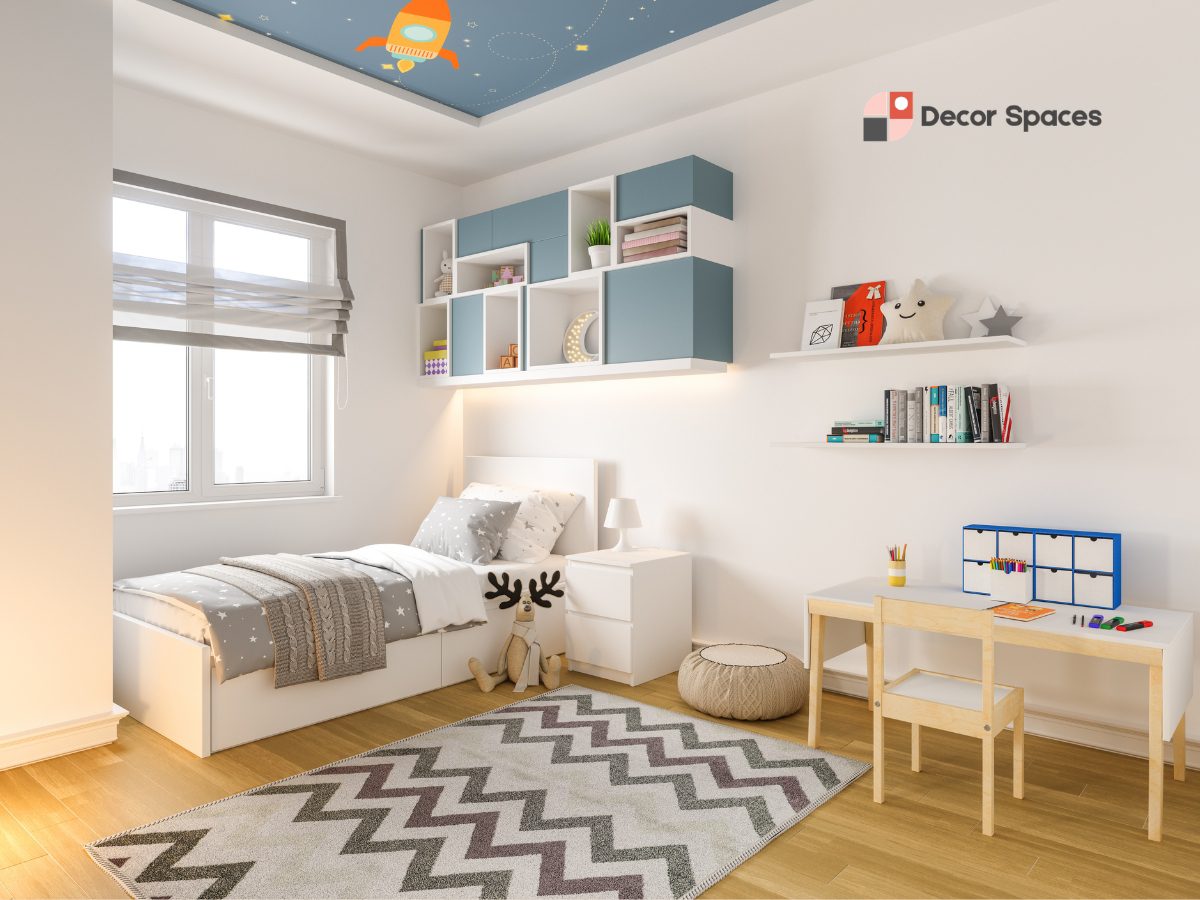 kids room interior design by Decor Spaces in Chennai