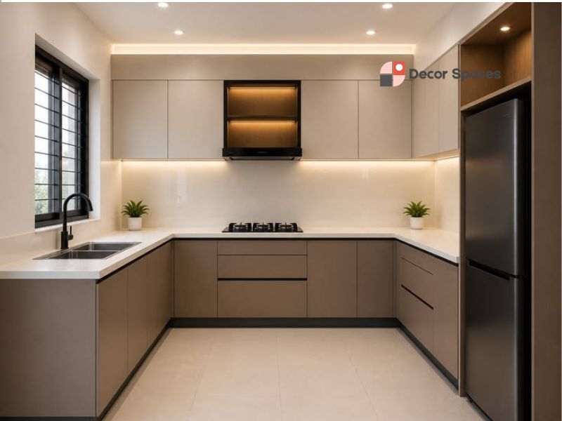 modular kitchen interior design by interior designers in Chennai