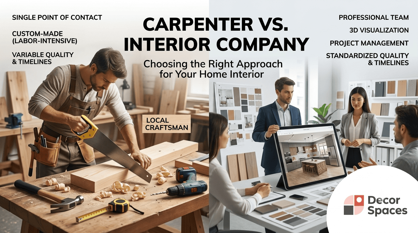 carpenter vs interior company