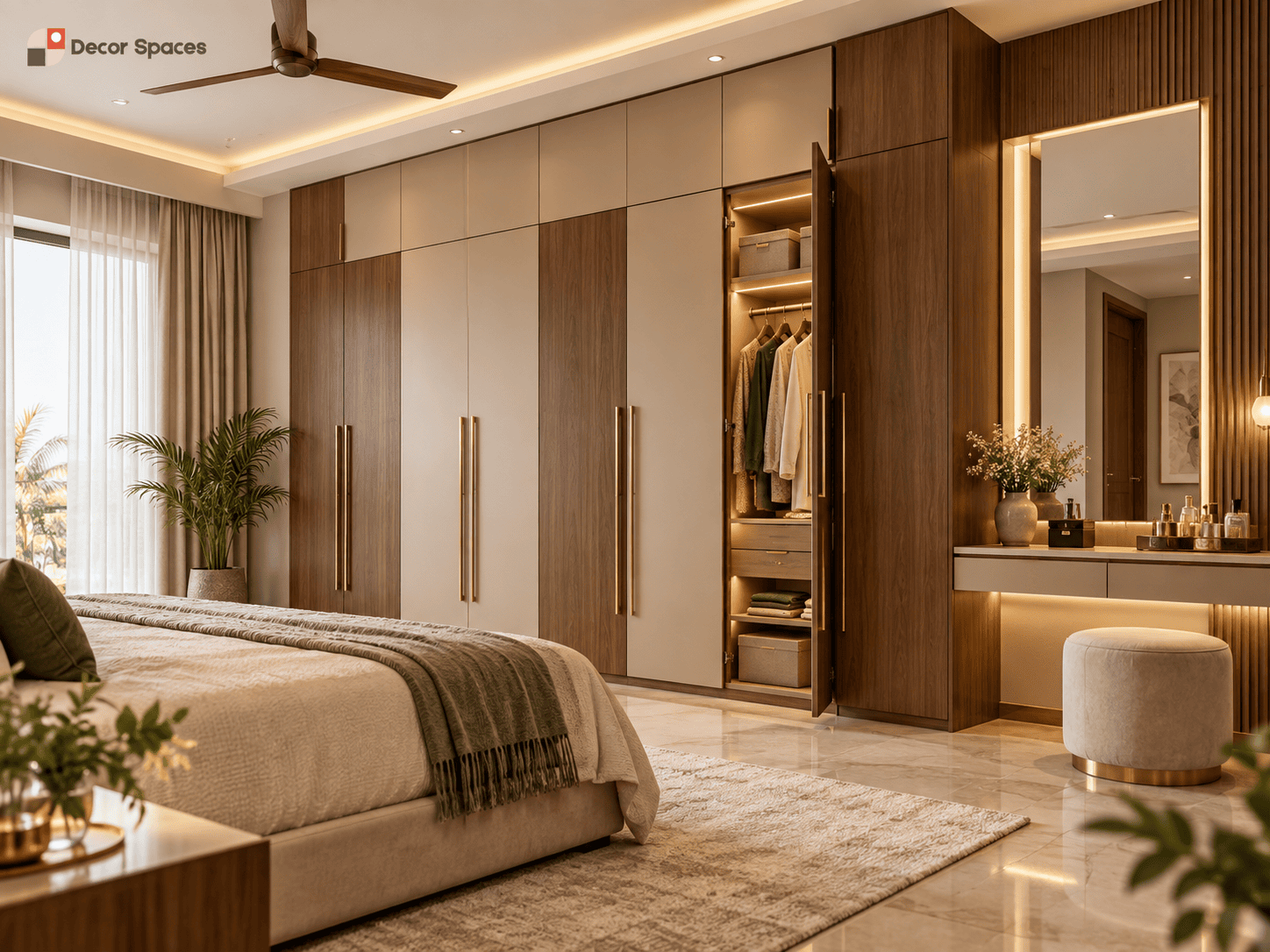 Interior designers in Bangalore wardrobe interior design